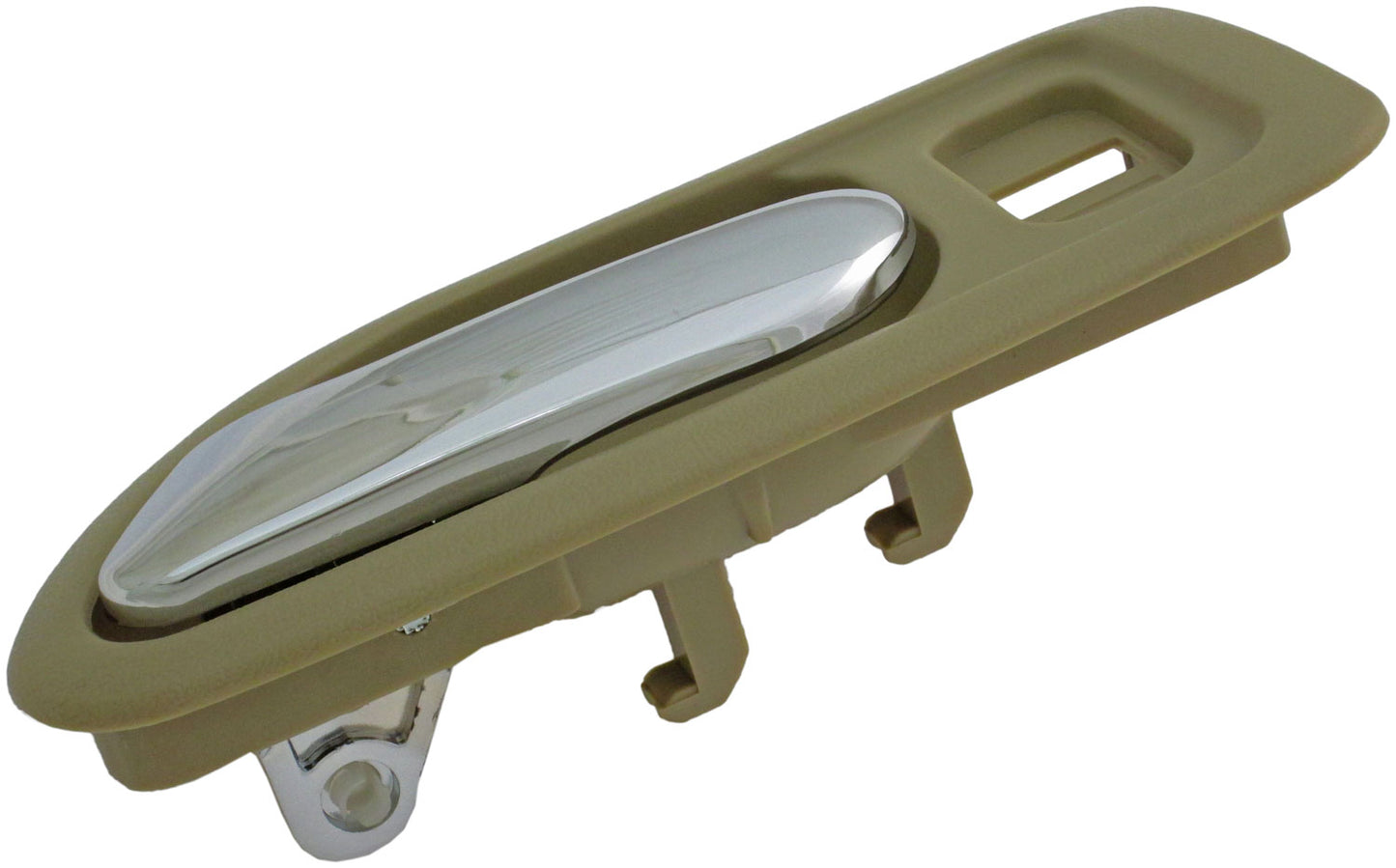 Interior Door Handle Front Left Chrome Beige - Dorman# 92406