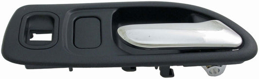 Int Door Handle Front Right w/ Power Window Hole Chrome Blue - Dorman# 92409