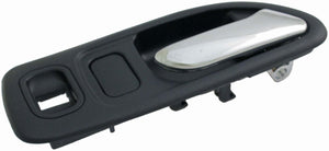 Int Door Handle Front Right w/ Power Window Hole Chrome Blue - Dorman# 92409