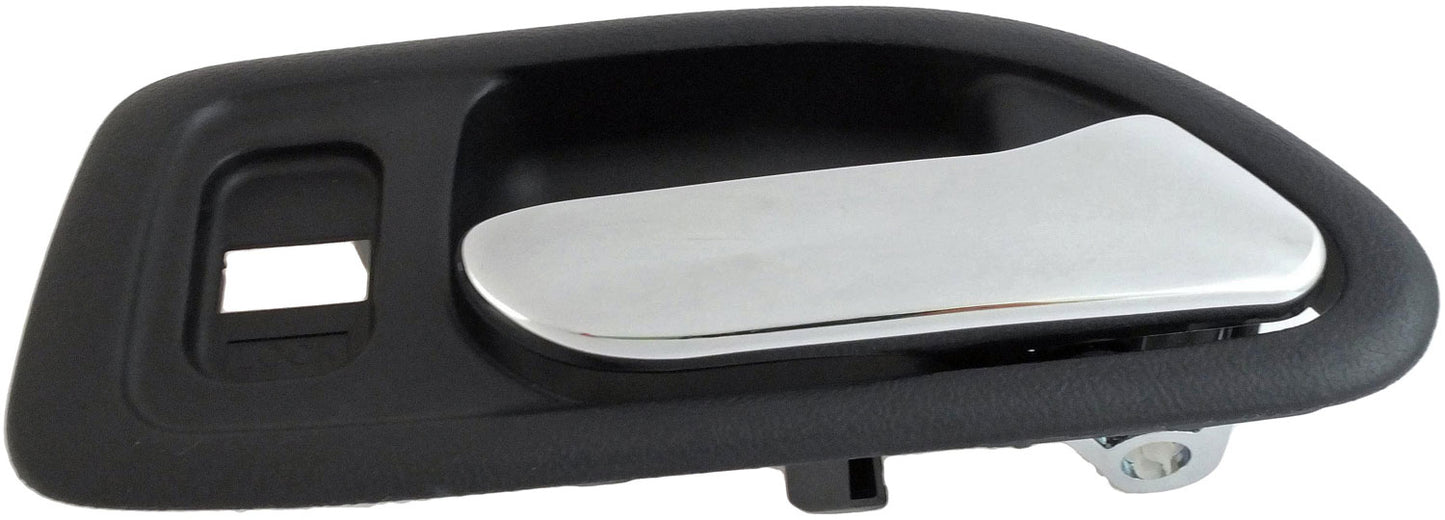 Int Door Handle Front Right w/o Power Window Hole Chrome Blue - Dorman# 92416