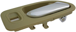 Interior Door Handle Rear Right Chrome Beige - Dorman# 92419