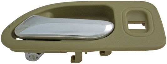 Interior Door Handle Rear Left Chrome Beige - Dorman# 92420