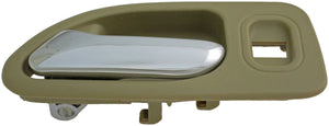 Interior Door Handle Rear Left Chrome Beige - Dorman# 92420