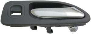 Interior Door Handle Rear Right Chrome Light Gray - Dorman# 92421