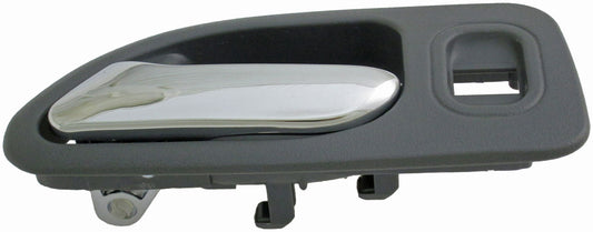 Interior Door Handle Rear Left Chrome Light Gray - Dorman# 92422
