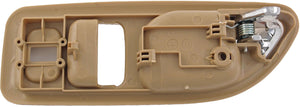 Interior Door Handle Front Right Chrome Beige - Dorman# 92425