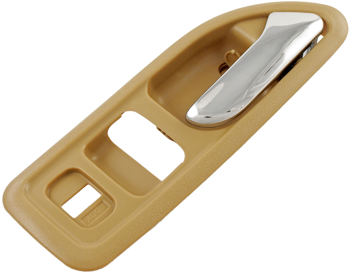 Interior Door Handle Front Right Chrome Beige - Dorman# 92425