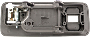 Interior Door Handle Front Left With Lock Hole Chrome Black - Dorman# 92429