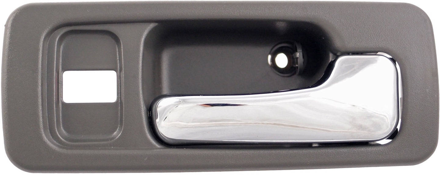 Interior Door Handle Front Right With Lock Hole Chrome Gray - Dorman# 92432