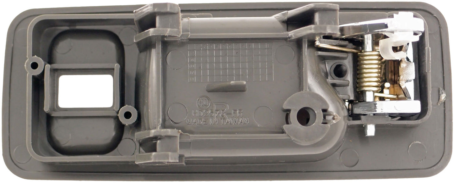 Interior Door Handle Front Right With Lock Hole Chrome Gray - Dorman# 92432