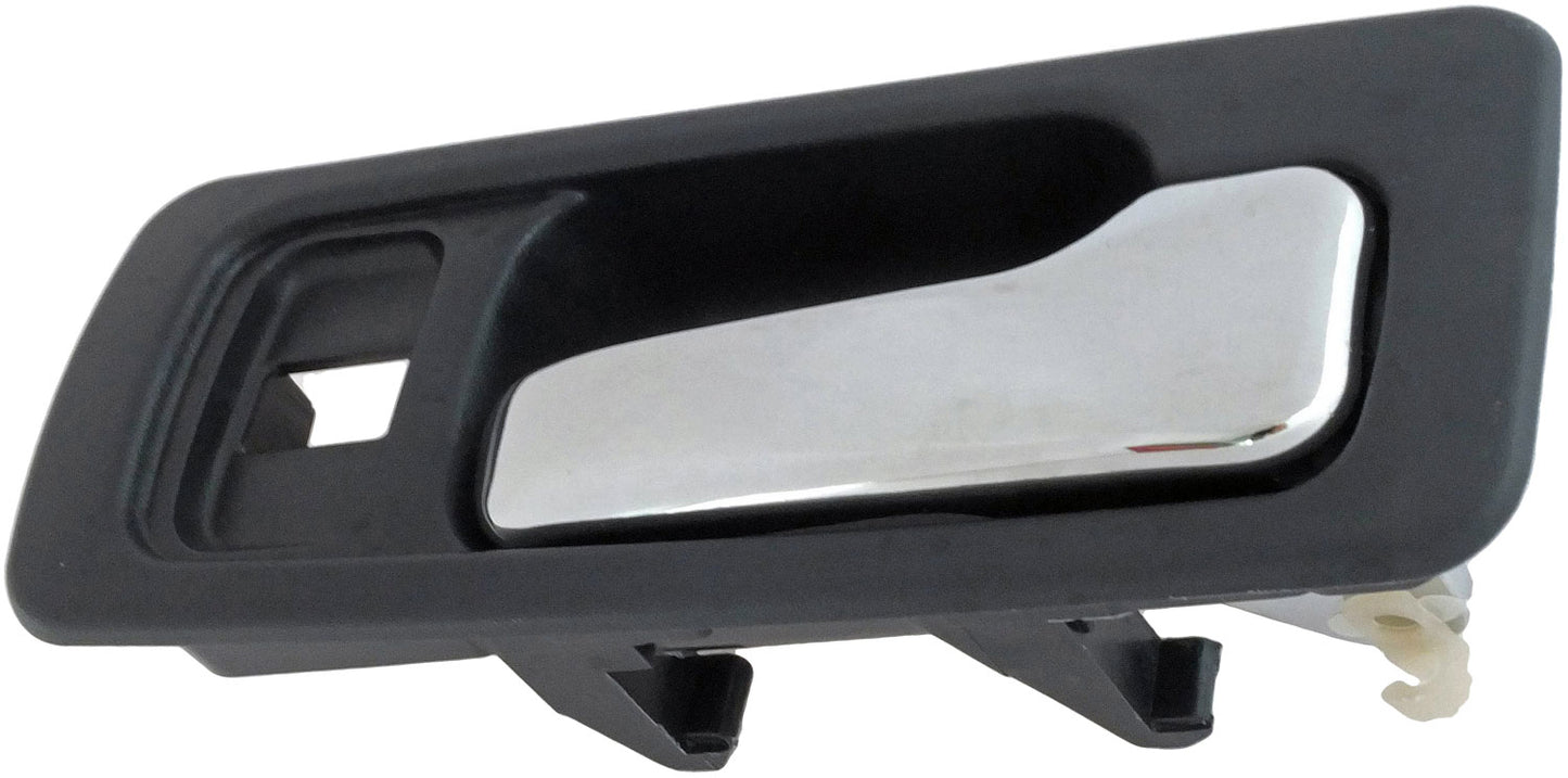 Interior Door Handle Front Right With Lock Hole Chrome Blue - Dorman# 92434