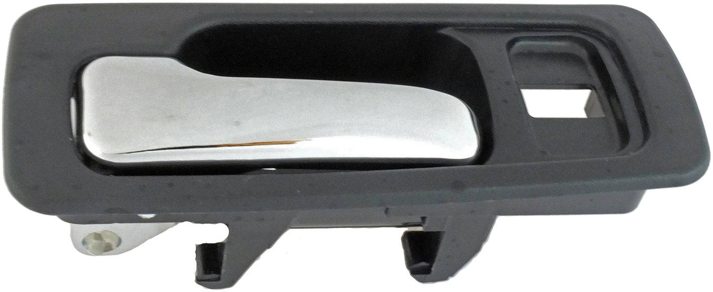 Interior Door Handle Front Left With Lock Hole Chrome Blue - Dorman# 92435