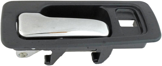 Interior Door Handle Front Left With Lock Hole Chrome Blue - Dorman# 92435