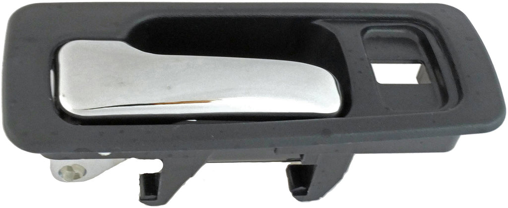 Interior Door Handle Front Left With Lock Hole Chrome Blue - Dorman# 92435