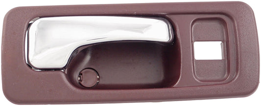 Interior Door Handle Front Right With Lock Hole Chrome Red - Dorman# 92436