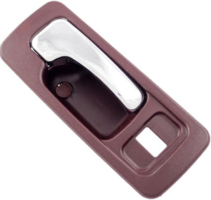 Interior Door Handle Front Right With Lock Hole Chrome Red - Dorman# 92436