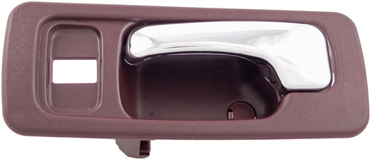 Interior Door Handle Front Left With Lock Hole Chrome Red - Dorman# 92437