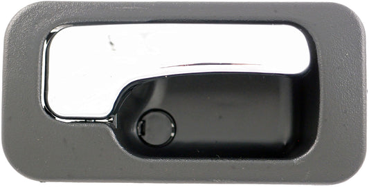 Interior Door Handle Rear Right Chrome Black - Dorman# 92438