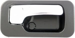 Interior Door Handle Rear Right Chrome Black - Dorman# 92438