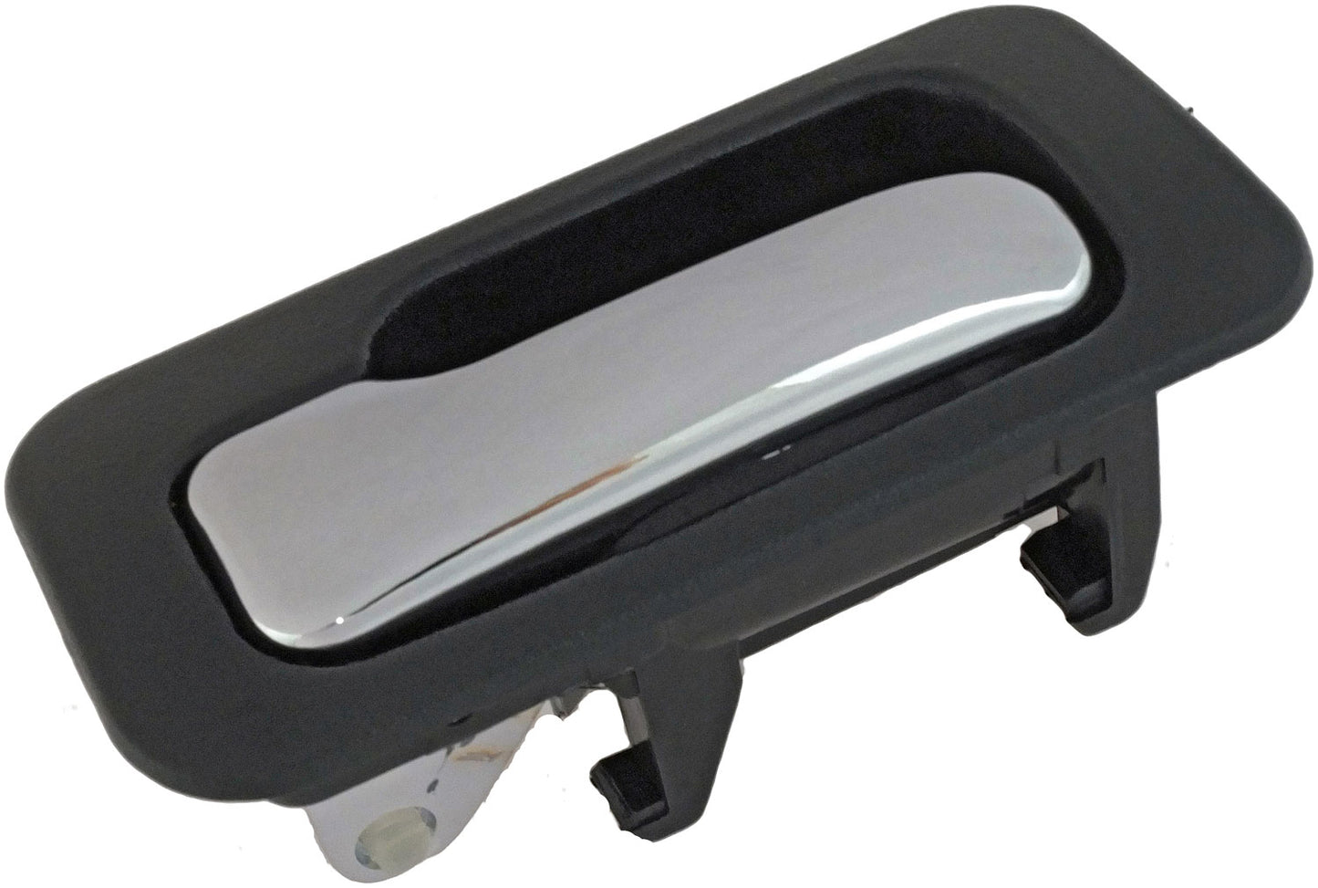Interior Door Handle Rear Left Chrome Black - Dorman# 92439