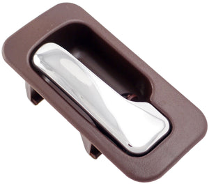 Interior Door Handle Rear Right Chrome Brown - Dorman# 92440