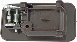 Interior Door Handle Rear Left Chrome Brown - Dorman# 92441