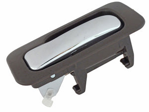 Interior Door Handle Rear Left Chrome Brown - Dorman# 92441