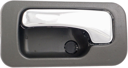 Interior Door Handle Rear Left Chrome Gray - Dorman# 92443