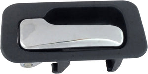 Interior Door Handle Rear Left Without Lock Hole Chrome/Blue - Dorman# 92445