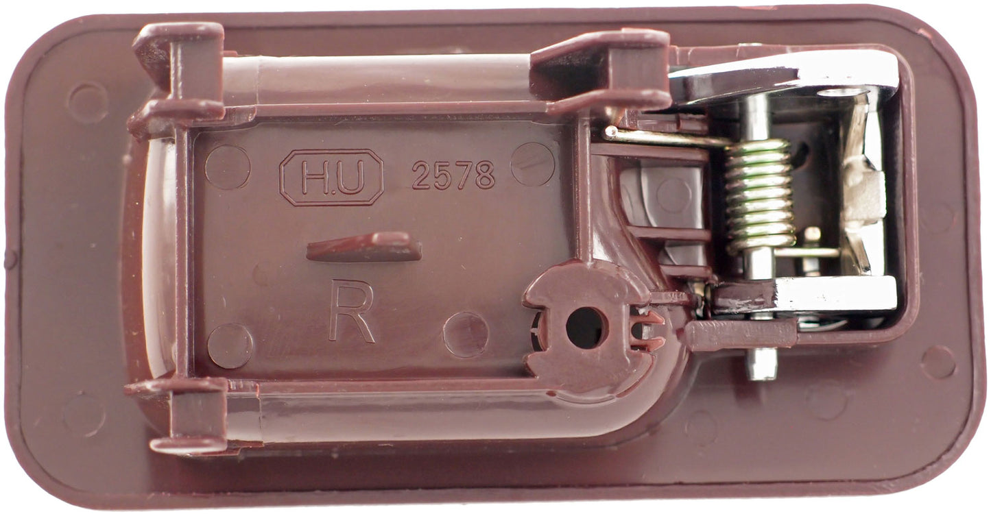 Interior Door Handle Rear Right Chrome/Red - Dorman# 92446