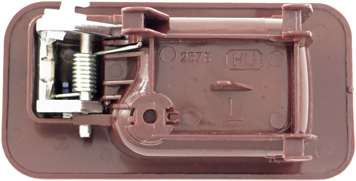 Interior Door Handle Rear Left Chrome/Red - Dorman# 92447