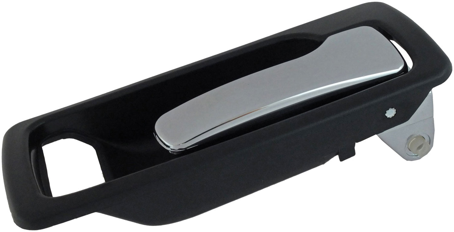 Interior Door Handle Front Right Without Power Lock Chrome/Black - Dorman# 92448