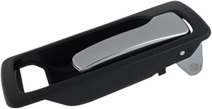 Interior Door Handle Front Right Without Power Lock Chrome/Black - Dorman# 92448