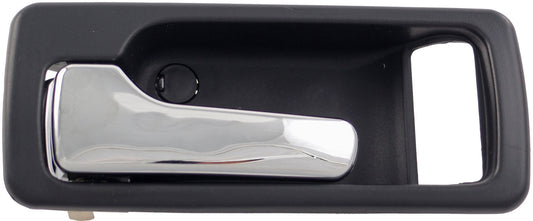 Interior Door Handle Front Left Without Power Lock Chrome/Black - Dorman# 92449