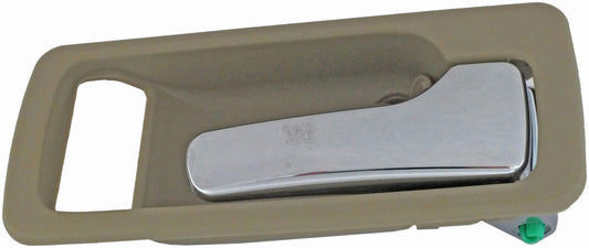 Interior Door Handle Front Right Without Power Lock Chrome/Beige - Dorman# 92452