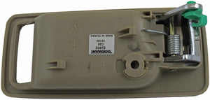 Interior Door Handle Front Right Without Power Lock Chrome/Beige - Dorman# 92452