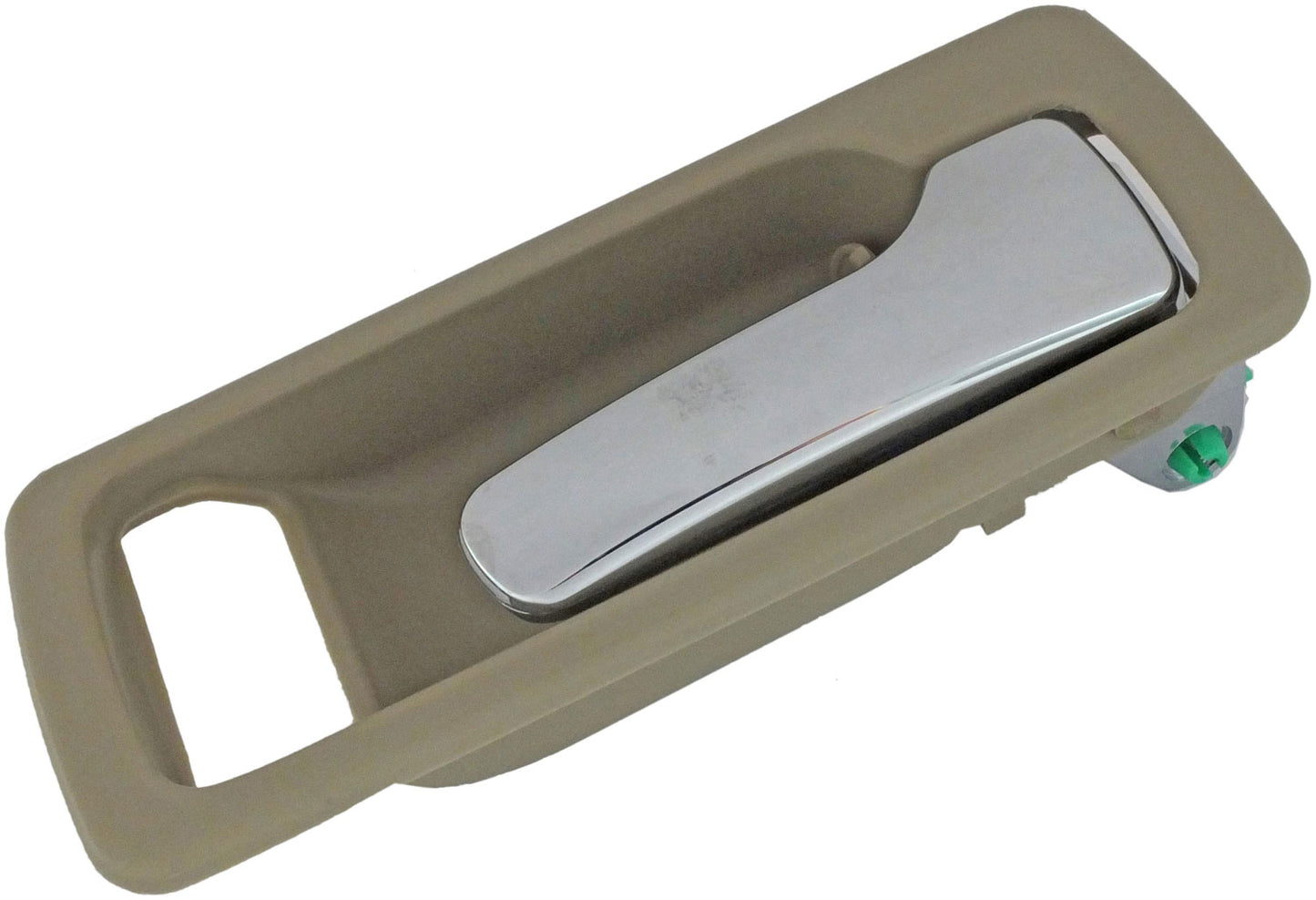 Interior Door Handle Front Right Without Power Lock Chrome/Beige - Dorman# 92452