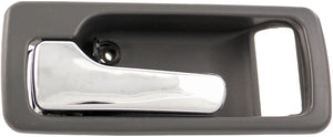 Interior Door Handle Front Left Without Power Lock Chrome/Gray - Dorman# 92582
