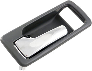 Interior Door Handle Front Left Without Power Lock Chrome/Gray - Dorman# 92582