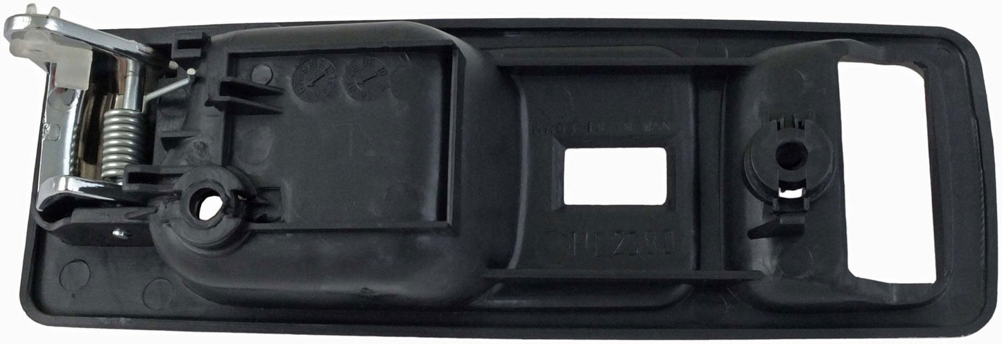 Interior Door Handle Front Left With Power Lock Chrome/Black - Dorman# 92588