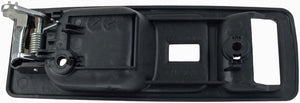 Interior Door Handle Front Left With Power Lock Chrome/Black - Dorman# 92588
