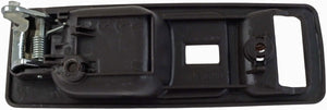 Interior Door Handle Front Left With Power Lock Chrome/Brown - Dorman# 92590