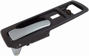 Interior Door Handle Front Left With Power Lock Chrome/Brown - Dorman# 92590