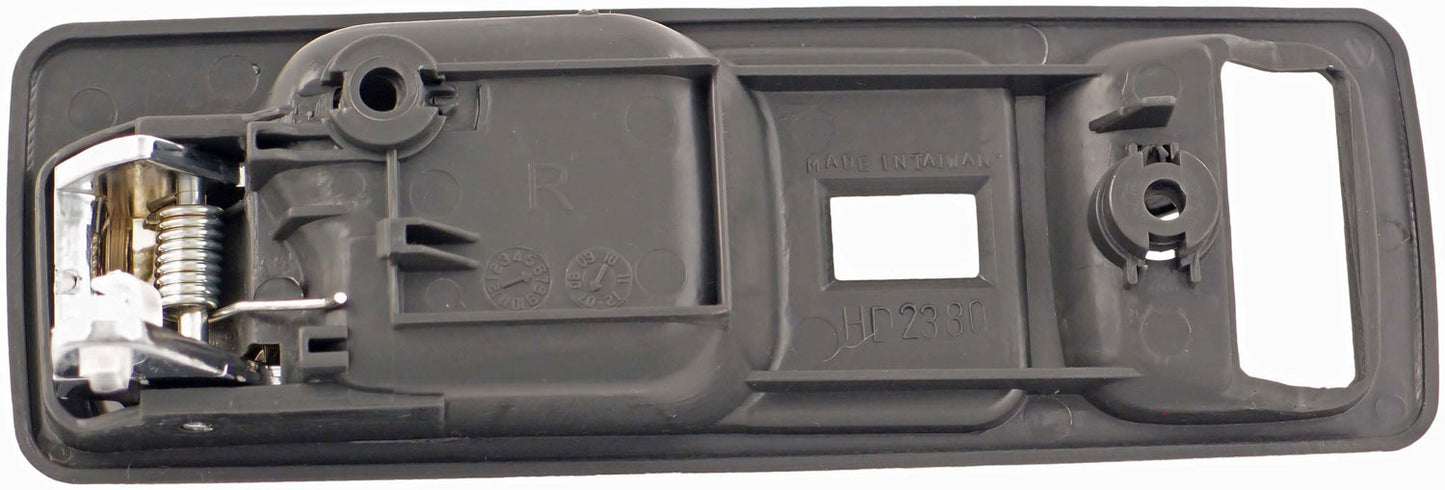 Interior Door Handle Front Right With Power Lock Chrome/Gray - Dorman# 92593