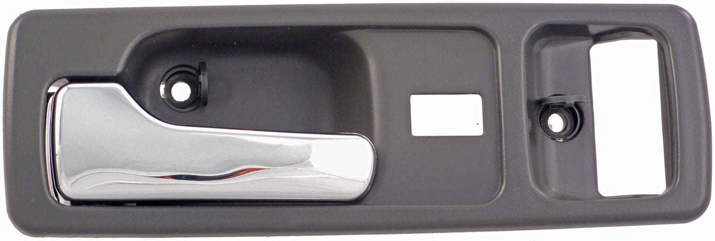 Interior Door Handle Front Left With Power Lock Chrome/Gray - Dorman# 92594