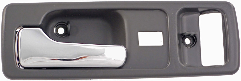 Interior Door Handle Front Left With Power Lock Chrome/Gray - Dorman# 92594