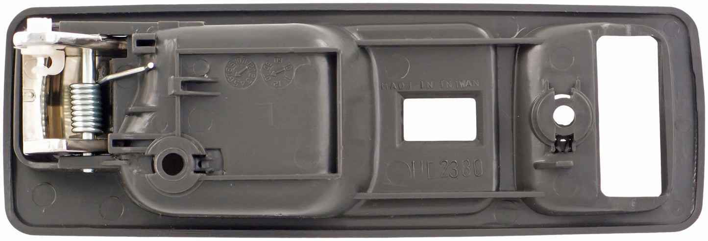 Interior Door Handle Front Left With Power Lock Chrome/Gray - Dorman# 92594
