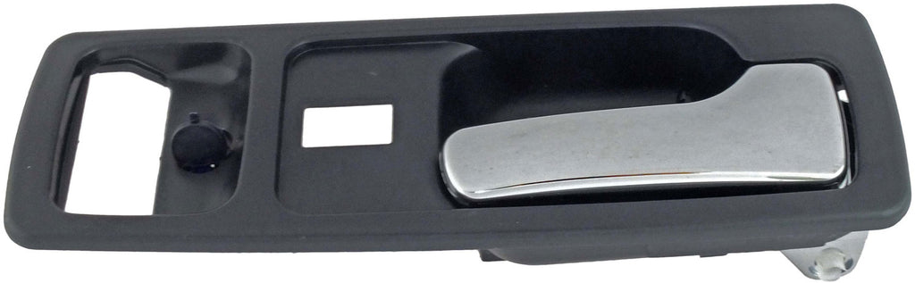 Interior Door Handle Front Right With Power Lock Chrome/Blue - Dorman# 92595