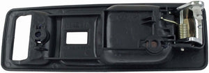 Interior Door Handle Front Right With Power Lock Chrome/Blue - Dorman# 92595