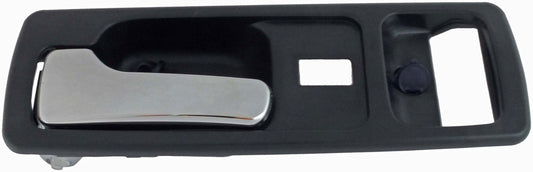 Interior Door Handle Front Left With Power Lock Chrome/Blue - Dorman# 92596